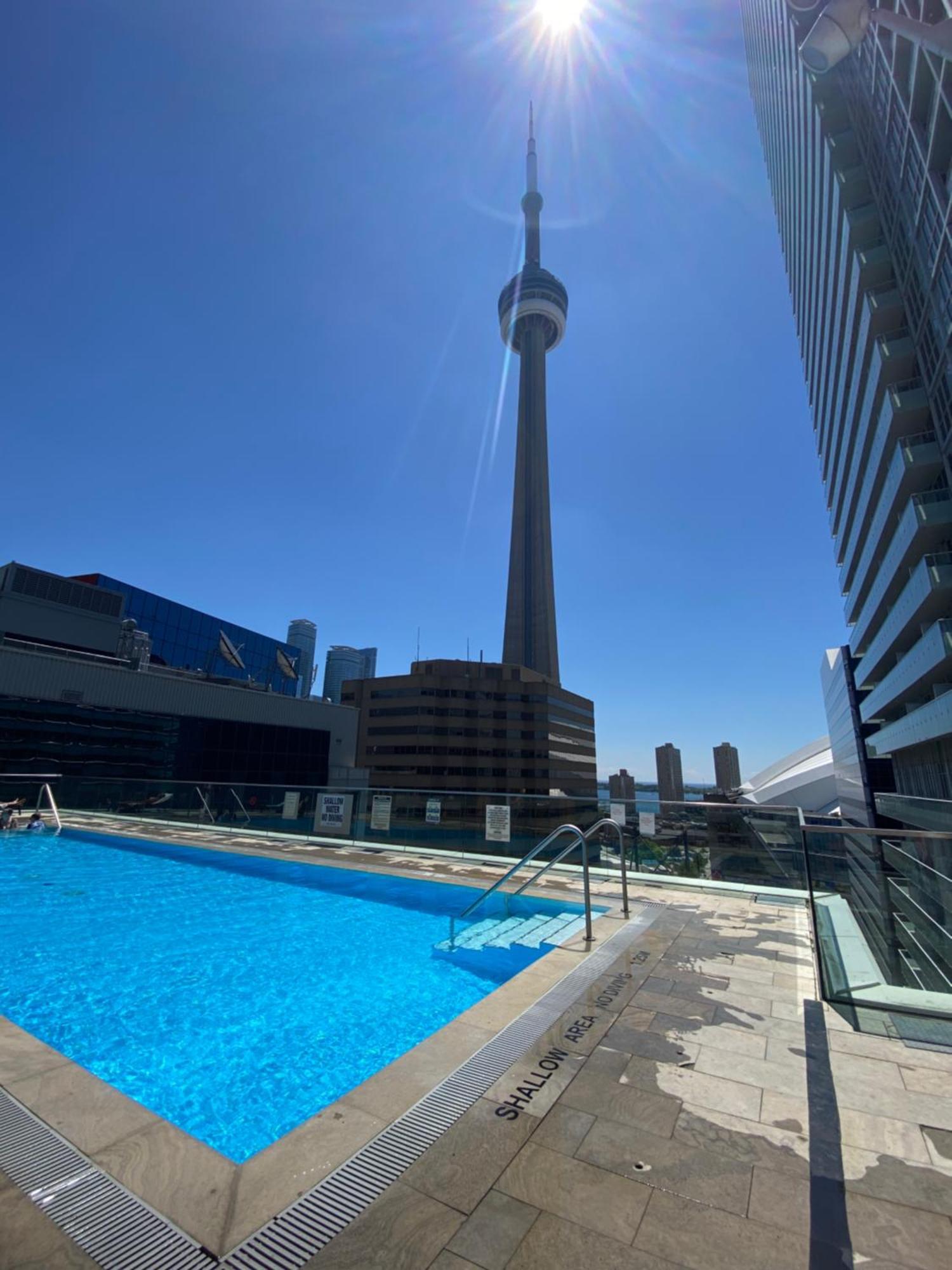 Central Toronto Suite - Free Parking, City Views, Near Cn Tower Exterior photo